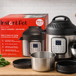 Instant Pot Duo Crisp 11-in-1 Air Fryer + Pressure Cooker – BRAND NEW