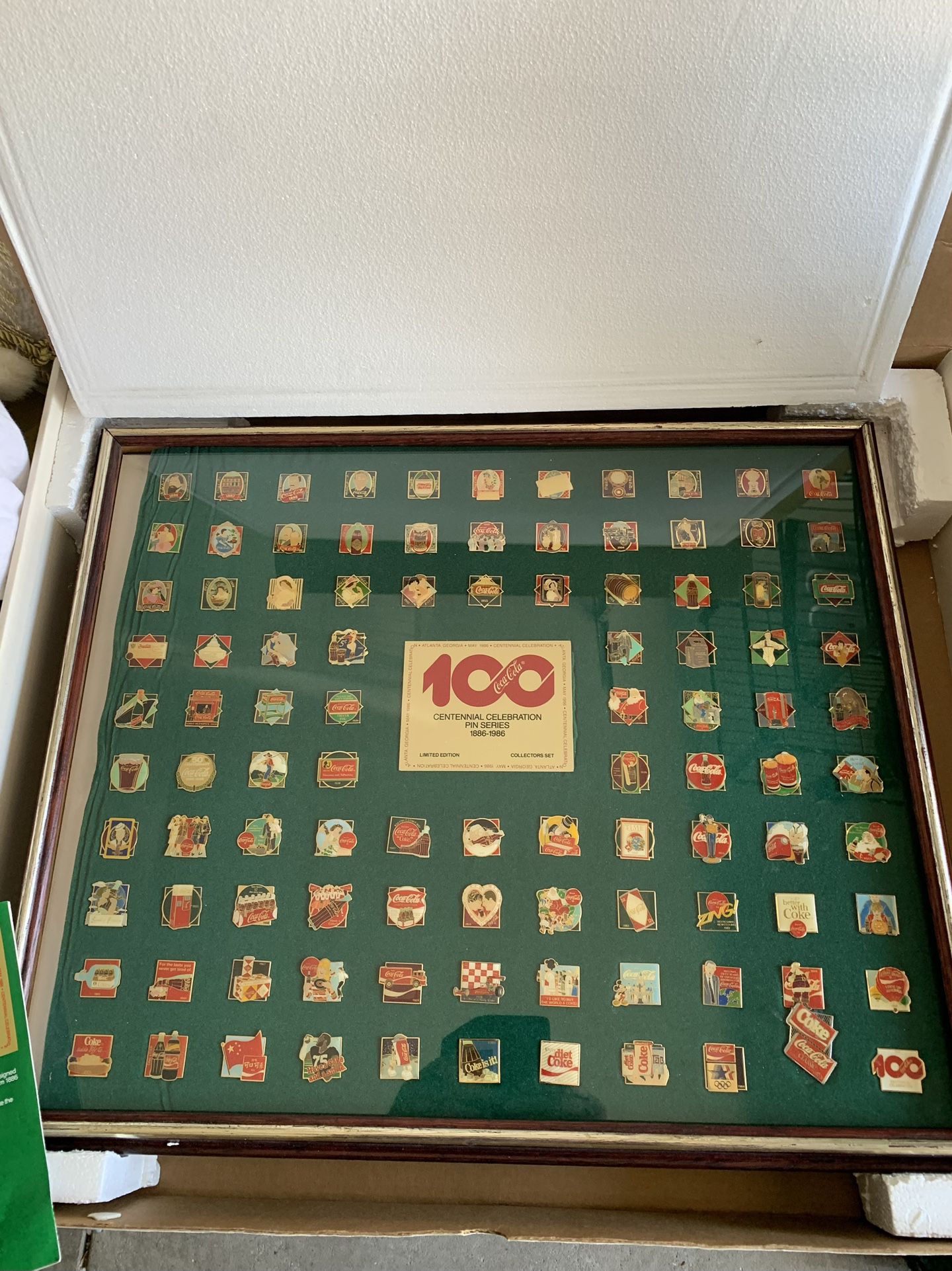 Coca Cola Pin Collection
