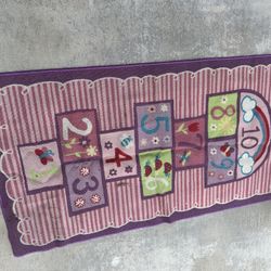 Girls Non Skid Rug