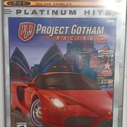Xbox Project Gotham Racing 2 Platinum Hits used Disc 