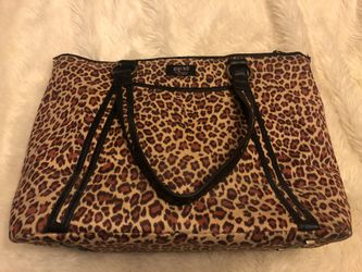 Gigi Hill Los Angeles Tote Bag Cheetah Print Purse