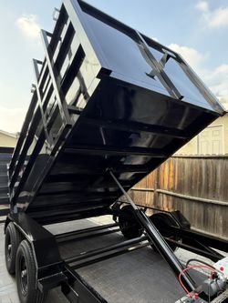 Brand New Hydraulic Dump Trailer with Smooth Walls 