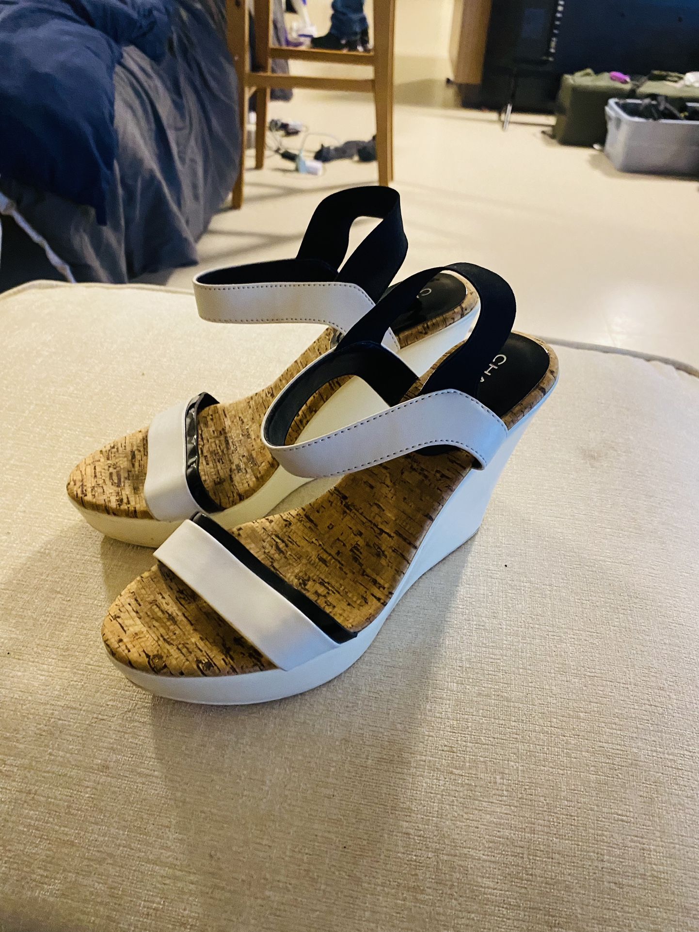 Charles by Charles David Platform Wedge Sandals