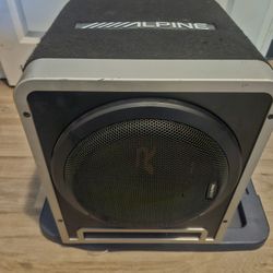 Alpine Halo Type R 12" Speaker In Box 