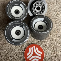 Boosted STEALTH Wheels, Pulleys, Bearings *NEW*
