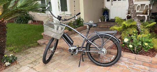 🚲 Charcoal Grey Electra Townie Go! Electric Beach Cruiser – Bosch Motor – Super Cute & Comfortable