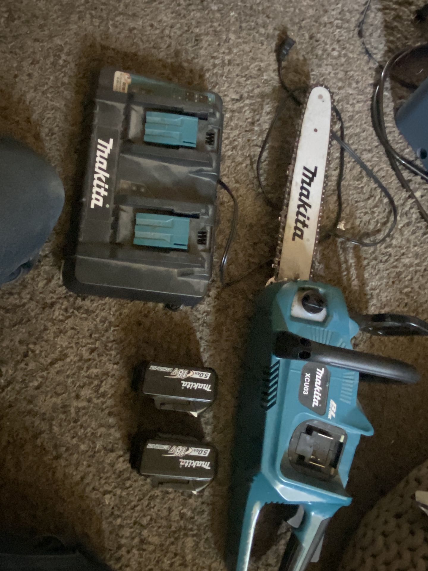 Marita 16” Chainsaw With Dual Charger
