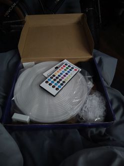 Brand New RGB LED Neon Rope Light with Remote 50ft