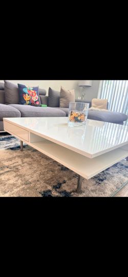 Tv stand with matching coffee table