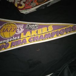 Lakers Vintage Banner