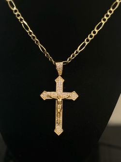 Gold Crucifix pendant