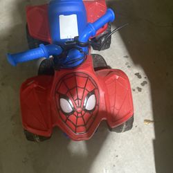 Spiderman 4 Wheel Ride On Remote Control 