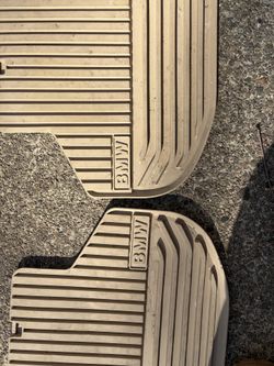 BMW OEM Weather  Floor Mats for BMW 5 Series - $150/OBO
