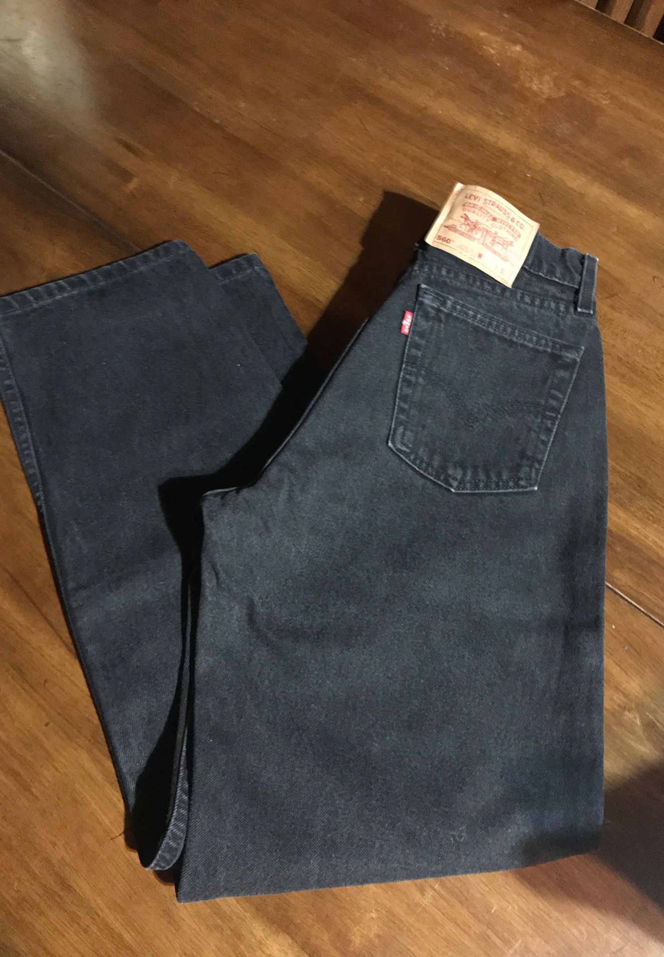 Levi’s 560 women’s jeans size 7 Short Loose Fit Straight Leg