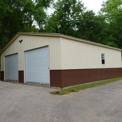 30 x 30 x 9 - Metal Double Door Garage 💪🏽