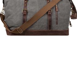 Men’s Canvas And Let her Duffle Bag