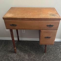 Vintage Sewing Only Desk Table just $10 xox