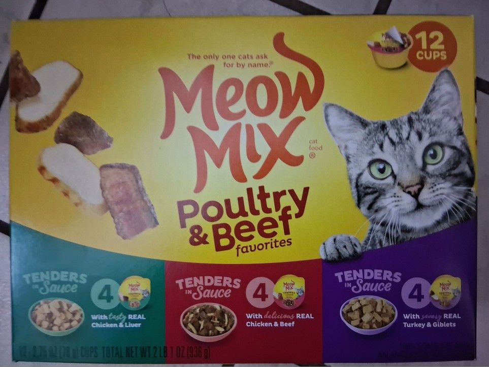MEOW MIX WET CAT FOOD