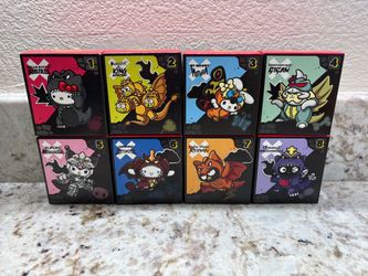 Hello Kitty x Godzilla McDonalds Full Set
