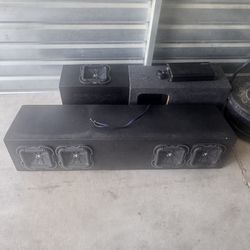 Four kicker 8 Inch L7 enclosure For F150 Super crew