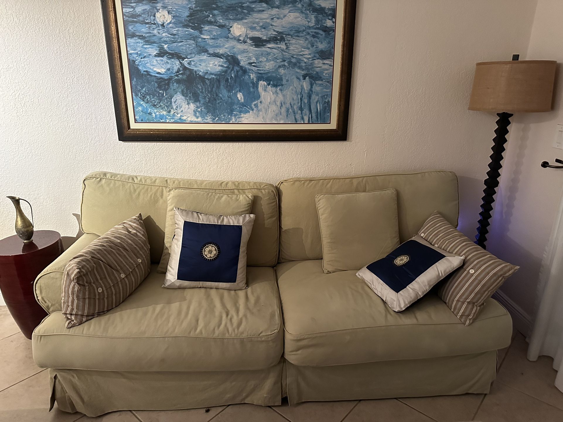 Love Seat (Pillows Included)