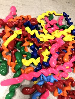 50 pcs 48 inch long spiral latex long balloons