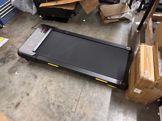 TOPUTURE Walking Pad Treadmill 15% Auto Incline, Under Desk Treadmill