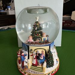 PartyLite “Christmas Morning” Tealight Globe