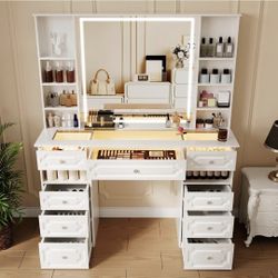 Touch Sensitve VANITY . Brand New In Box White 