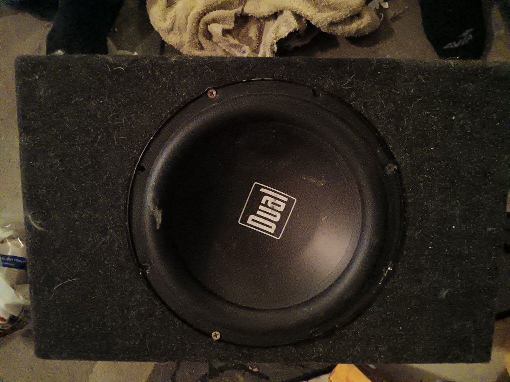 12 Inch Sub With Box