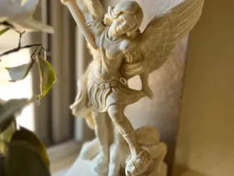 Saint Michael the Archangel Statue — Large 3D Printed Collectible