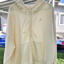 Brand New With TagsVS PINK Bling Zip Up Sweater