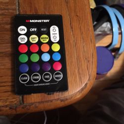 monster color remote control