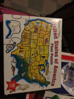 Gently used floor puzzle.