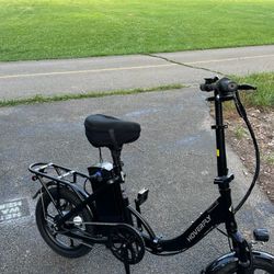 Gotrax/Hoverfly Foldable EBIKE with EXTRA batteries And Accesories