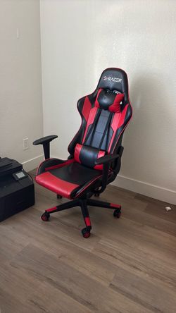 DEAL S-Racer Gaming Chair Black and Red