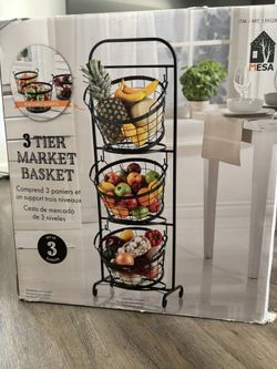 3 TIER MARKET BASKET