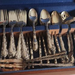 Vintage Towle "Laureate" Silver-Plated Flatware Set