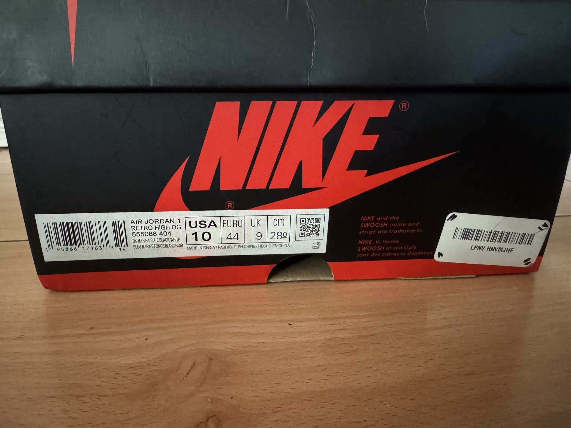 Jordan 1 High Marine Blue Used. SZ 10 Nice Condition. Price Firm Cash Or  Bitcoin Only