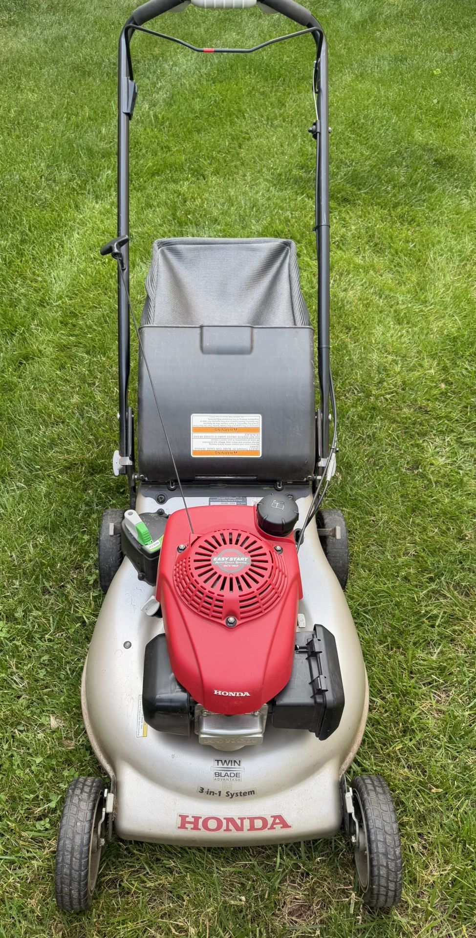 Honda 3-on-1 Mower (used - works fine) - $200