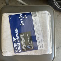 Painting Canvass Drop cloth 6x9