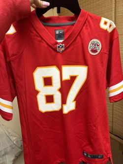 Xl Youth 87 Kelce KC Chiefs Jersey Official NFL Used