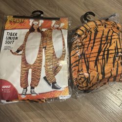 2 Tiger Jumpsuit Outfits 