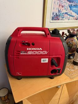 Honda EU2000i 2000W Inverter Portable Generator (TRADE???) SUPER QUIET 120V PORTABLE (Like New Condition) Perfect for Hurricanes, Job Sites, tailgatin