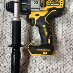 DEWALT XR POWER DETECT 1/2-in 20-volt Max Variable Brushless Cordless Hammer Drill 3 speed