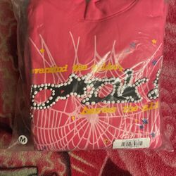 Pink Spider Hoodie