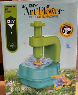 DIY Art Flower Bouquets Machine Kids Craft Kit