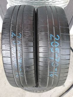 Pair of used 205 70 16 Goodyear tires