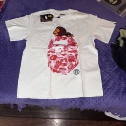 BAPE Camo Pink Shirt