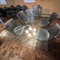Rectangle Glass Dining Table only
